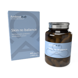 INT002 - Skin re-balance - 60 capsules of 600 mg 