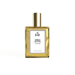 251 - Parfum original Iyaly inspiré de 'Trésor' (LANCÔME)